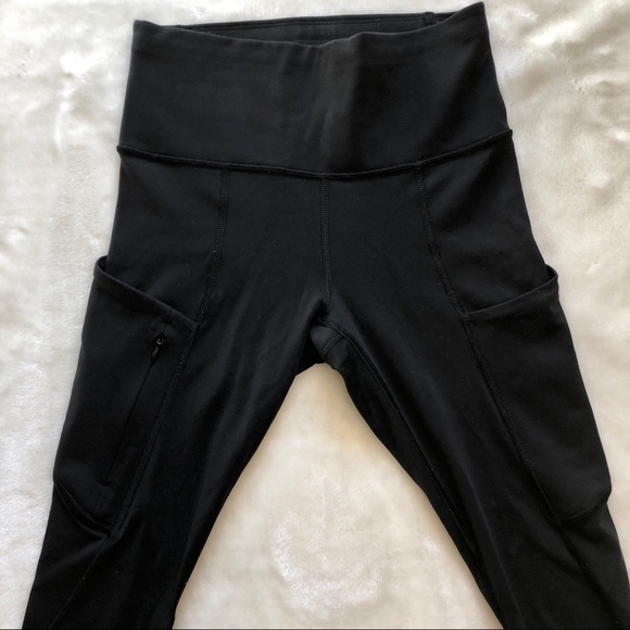 Athleta Black Leggings with Pockets Size XXS - Picture 3 of 11